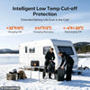 litime 12v 200ah truck battery group 31 designed low temp cut-off protection