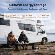 LiTime LiHeat® 12V 320Ah Mini Dual-Mode Self Heating Lithium Battery for RV, Camping  and Off-Grid