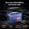 litime 12v 320ah self heating lithium battery with New-gen 200a bms and EV-Grade cells