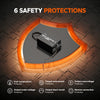 6 safety protections of litime 12v/16v lithium battery charger