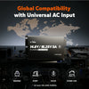 global compatibility with 100v-240v ac ouput of litime 12/16v lifepo4 battery charger