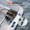 ip65waterproof of litime 12v/16v lithium battery charger for marine and outdoor