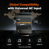 global compatibility with universal ac input of litime 12v/16v lithium battery charger