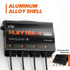 LiTime 12v lifepo4 battery charger with alloy shell