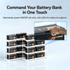 command litime 24V 100Ah ComFlex battery bank in one touch
