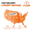 litime service, fast delivery & response, free shipping and 5-year warranty