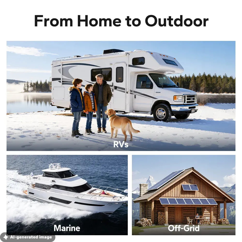 LiTime LiHeat® 24V 230Ah Dual-Mode Self Heating Lithium Battery for RV and Off-Grid