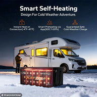 LiTime LiHeat® 24V 230Ah Dual-Mode Self Heating Lithium Battery for RV and Off-Grid