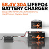 litime 48v 30a battery charger for 48V LiFePO4 batteries