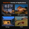 wide application of litime 48v 5kw solar inverter charger: home, off-grid, garage, farm