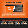 litime 12V 460Ah lithium battery features simplified wiring, lower resistance, and a compact footprint for convenience
