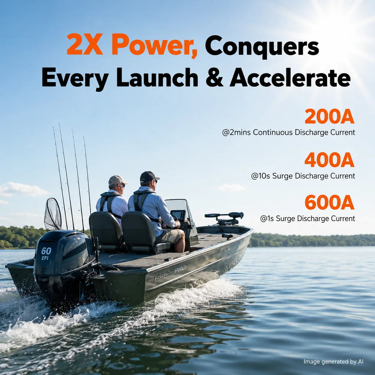 LiTime 48V 100Ah Victron-Ready Marine LiFePO4 Battery