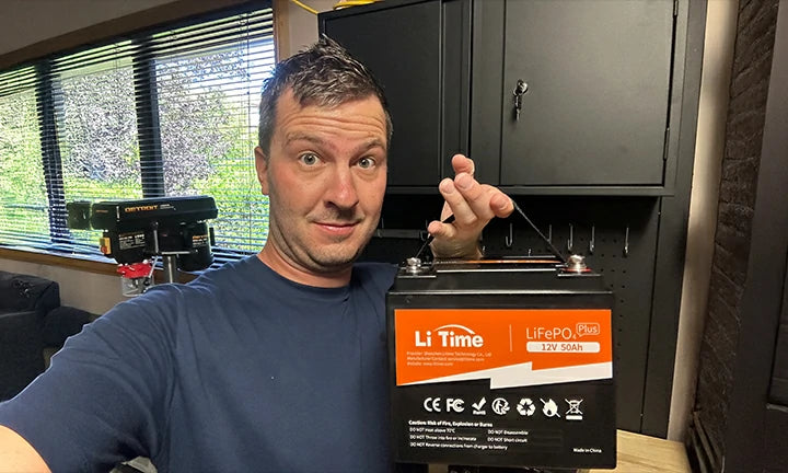 customer review with LiTime 12V 50Ah battery