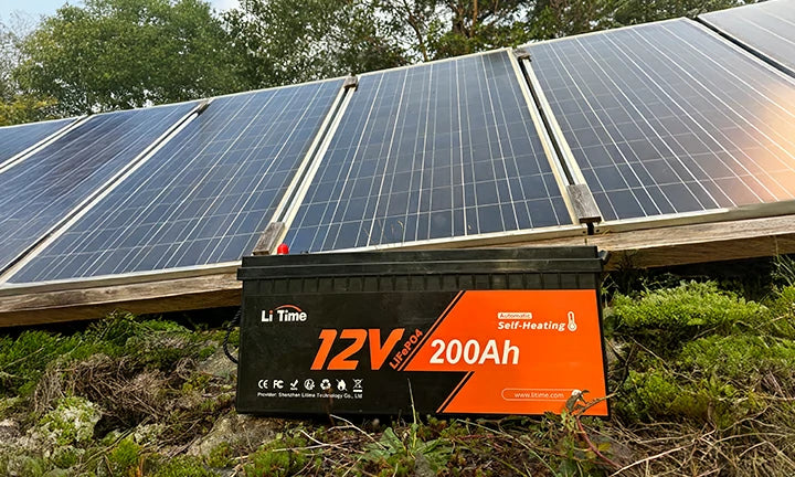 customer review of litime off-grid home energy storage with 12v 200ah self heating ithium battery